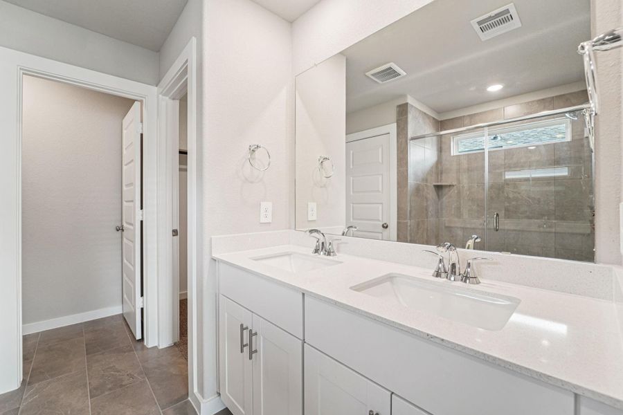 Photo is not of the actual home, but is an inspirational photo of builder’s model home and may depict options, furnishings, and/or decorator features that are not included