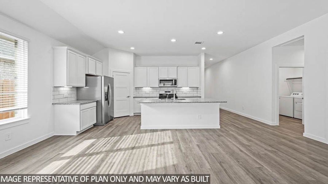 Furnished interior view inside a new home in Mill Creek Estates, Magnolia (Image 6).