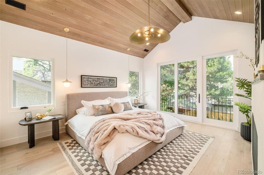 Furnished interior view inside a new home in , Denver (Image 9).