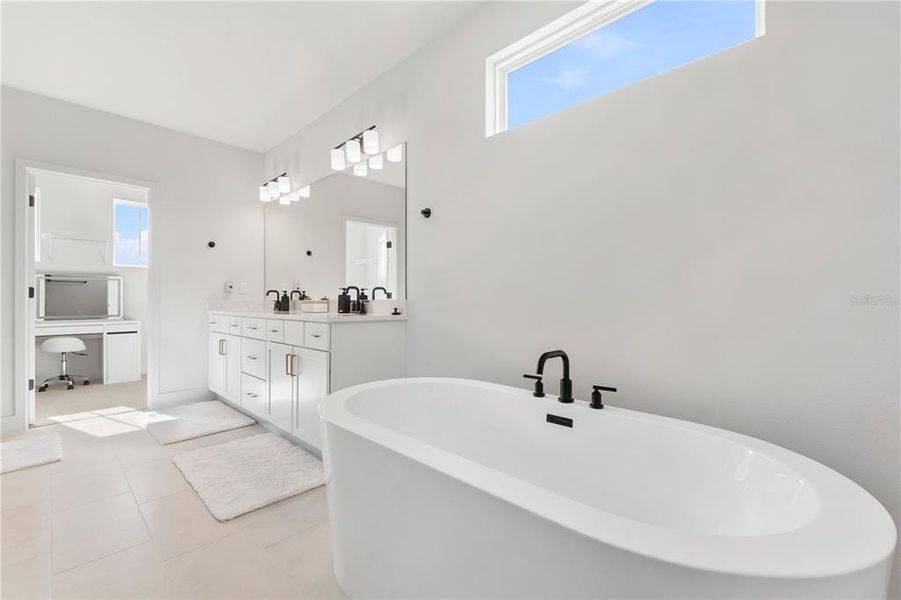 Furnished interior view inside a new home in Summerlake Reserve, Winter Garden (Image 28). Furnished interior view inside a new home in Summerlake Reserve, Winter Garden (Image 28).