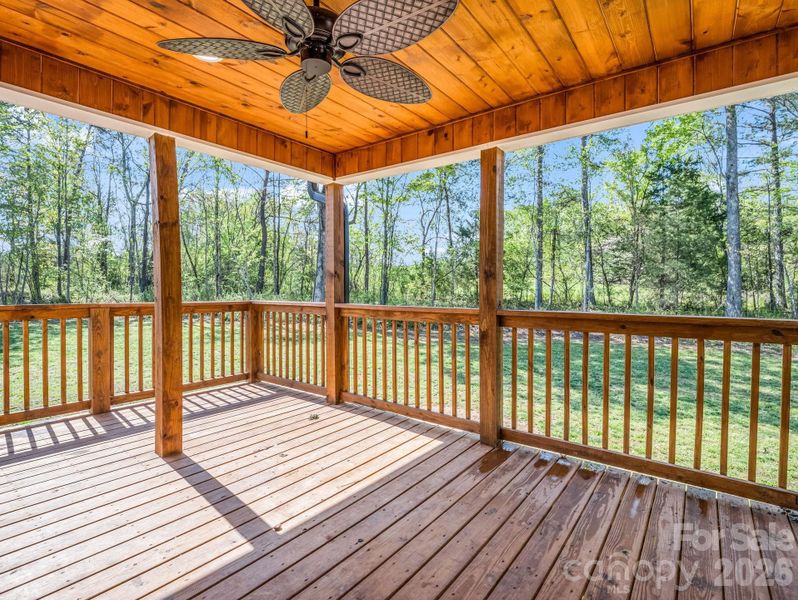 Exterior details and patio area of a home in , Bostic (Image 3).