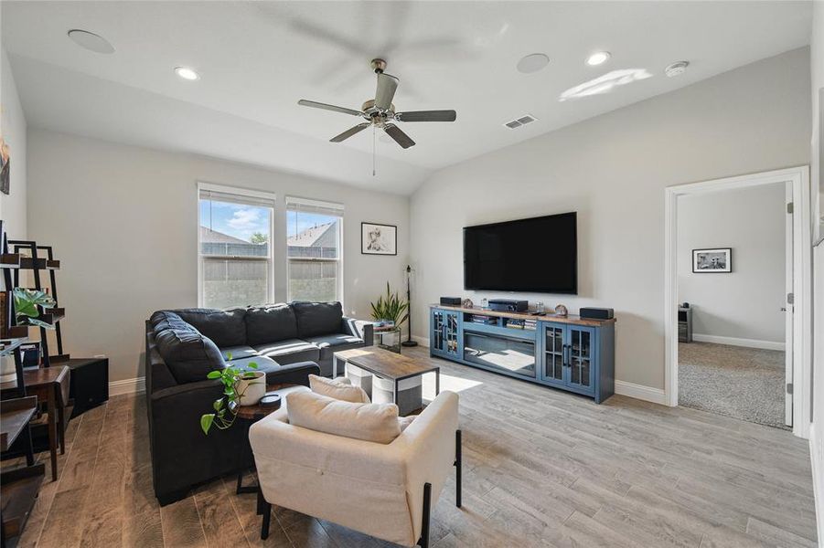 Furnished interior view inside a new home in , Denton (Image 21).