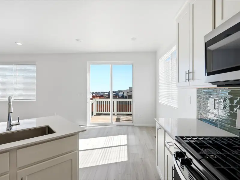 Furnished interior view inside a new home in Meridian Ranch, Peyton (Image 7).