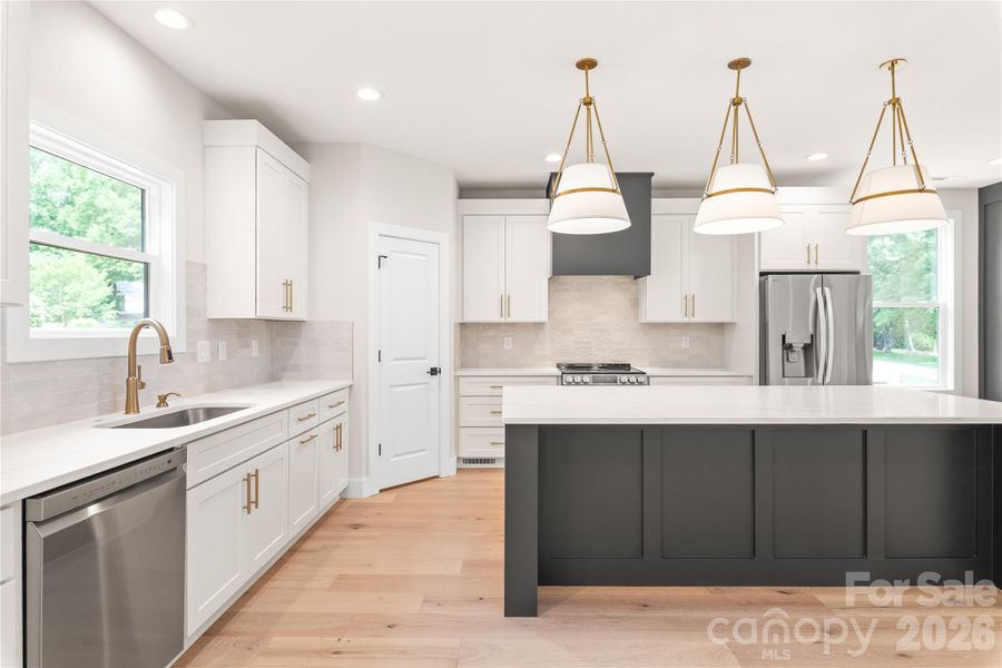 Furnished interior view inside a new home in , Indian Trail (Image 7).