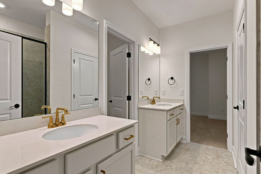 Furnished interior view inside a new home in Carothers Farms, Nolensville (Image 8).