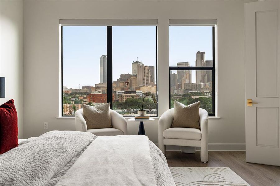 Furnished interior view inside a new home in , Dallas (Image 28). Furnished interior view inside a new home in , Dallas (Image 28).