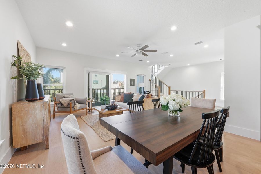 Furnished interior view inside a new home in , St. Augustine (Image 18).