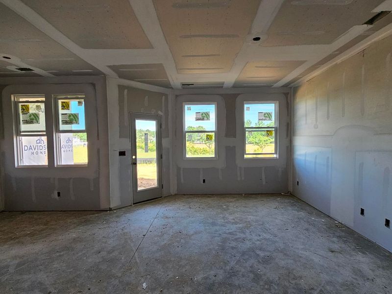 In-progress construction of a new home in Springvale, Fuquay Varina, NC (Image 48).