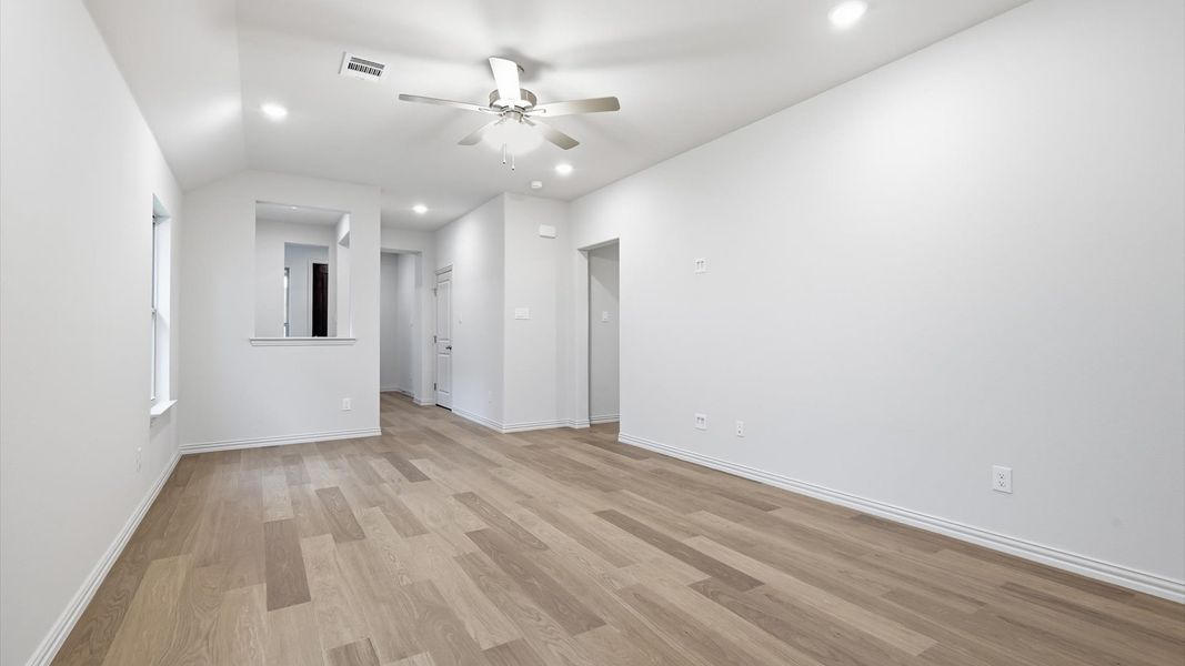 Furnished interior view inside a new home in Westridge Journey, Princeton (Image 11).