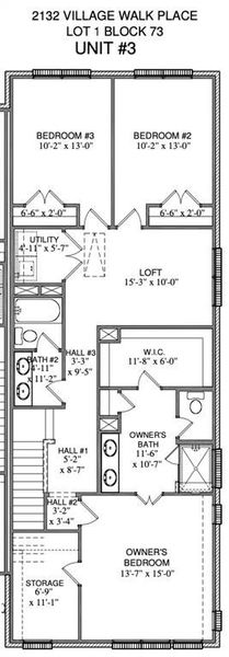 Second floor layout