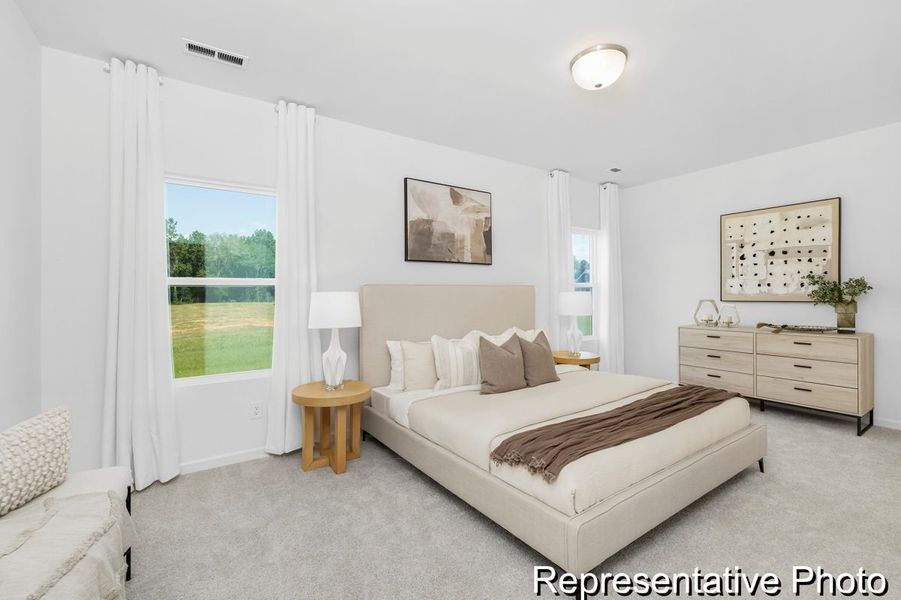 Furnished interior view inside a new home in Nathans Ridge, Lillington (Image 12).