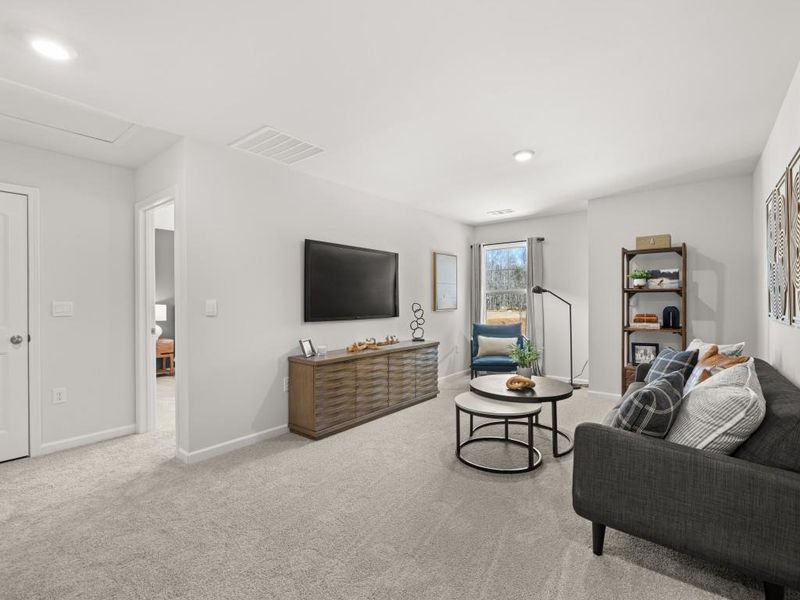 Furnished interior view inside a new home in Falcon Landing, Gainesville (Image 54).