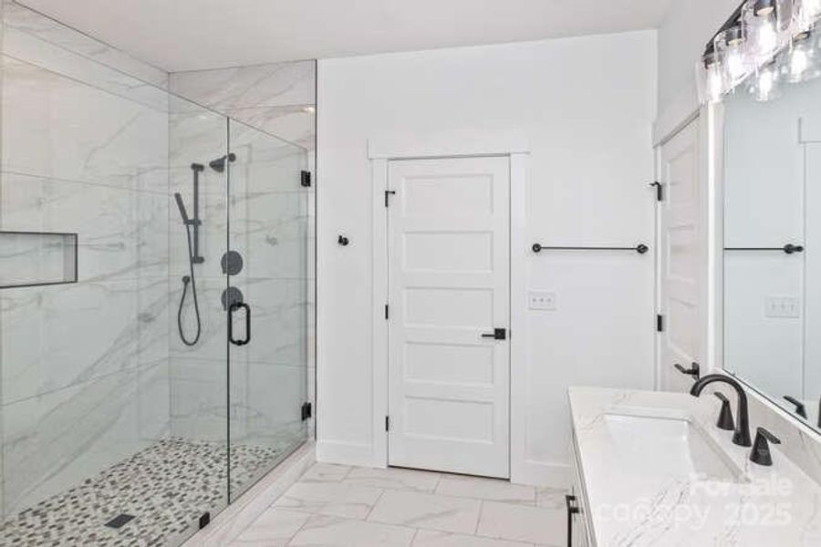 Furnished interior view inside a new home in , Fletcher (Image 11).