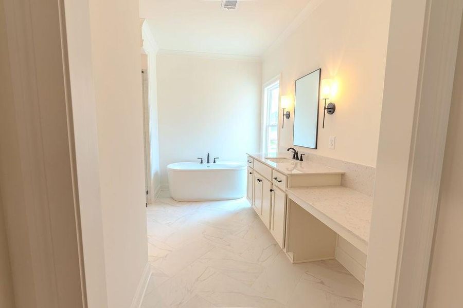 Furnished interior view inside a new home in , Hoschton (Image 13).