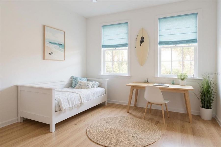 Furnished interior view inside a new home in , Sarasota (Image 7).