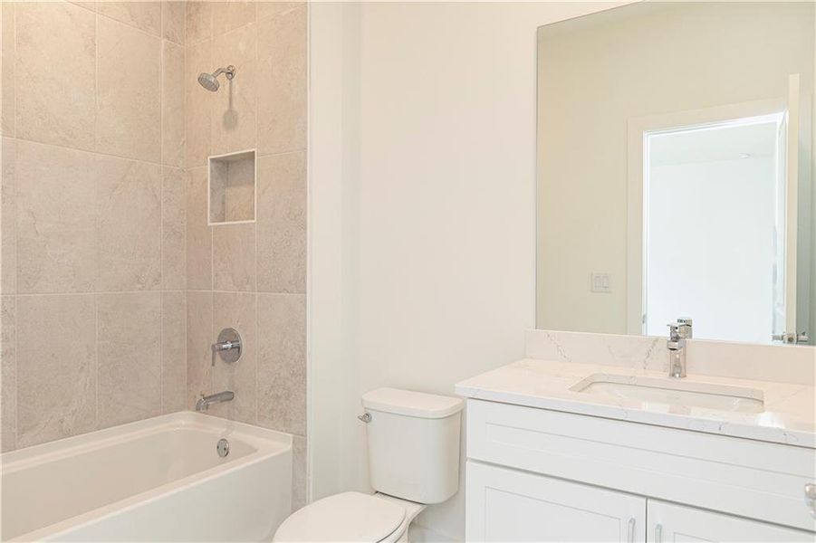 Furnished interior view inside a new home in , Brookhaven (Image 7).