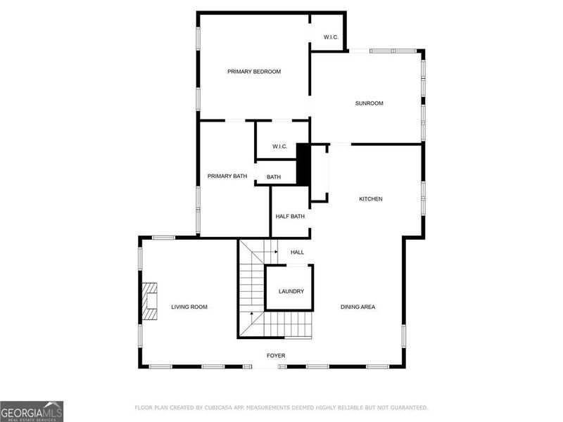 2D floor plan layout of this home in , Dacula, GA (Image 6).