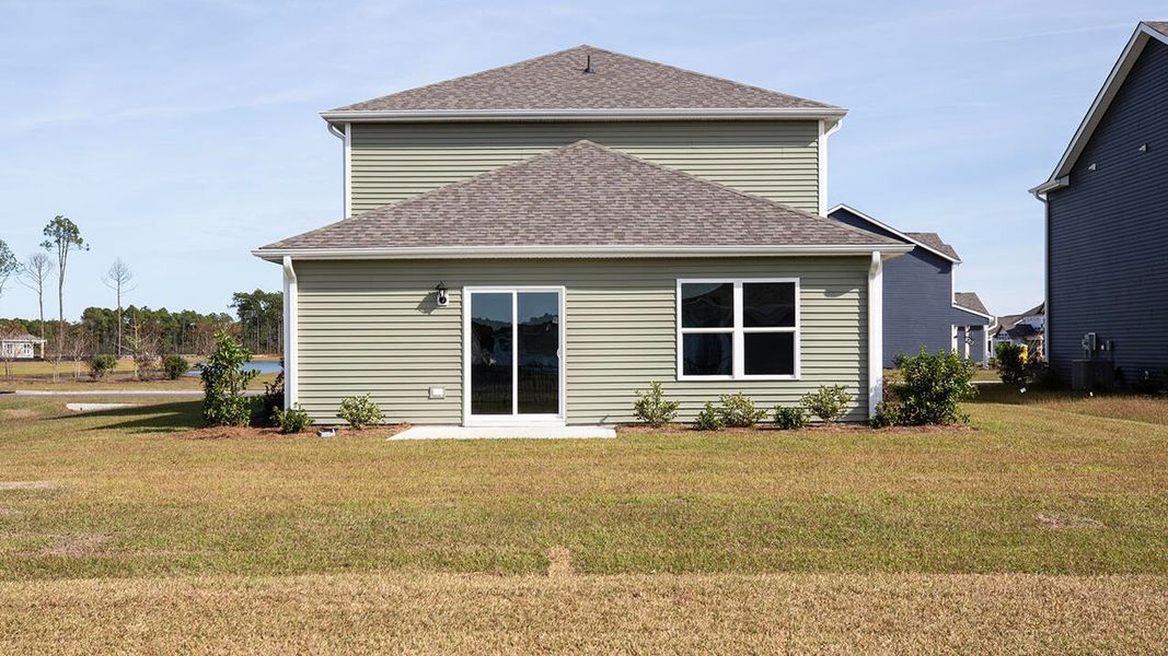 Exterior details and patio area of a home in Halls Landing, Bolivia (Image 3).