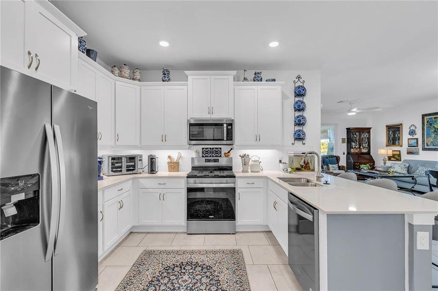 Furnished interior view inside a new home in , Punta Gorda (Image 35).