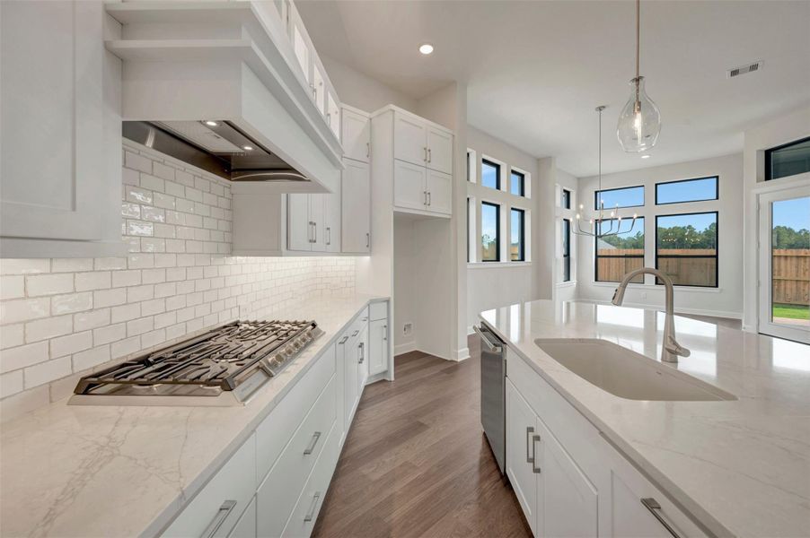 Furnished interior view inside a new home in The Highlands Encore - Harbor Collection, Porter (Image 3).