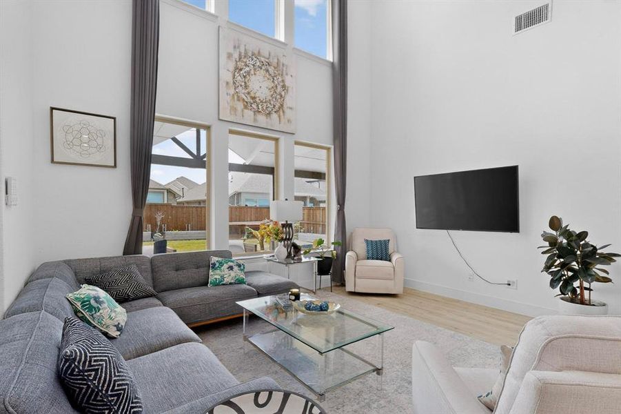 Furnished interior view inside a new home in , Celina (Image 7).