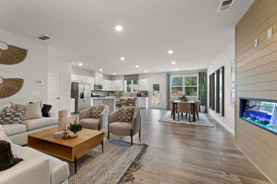 Representative furnished interior of a home built from the Bradford by Century Communities in Magnolia Square, Austell (Image 6). Representative furnished interior of a home built from the Bradford by Century Communities in Magnolia Square, Austell (Image 6).