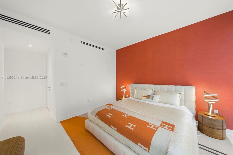 Furnished interior view inside a new home in Aston Martin Residences, Miami (Image 16).