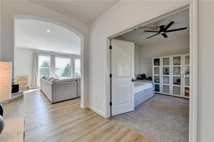 Furnished interior view inside a new home in Sweetbay Farm, Lawrenceville (Image 14).