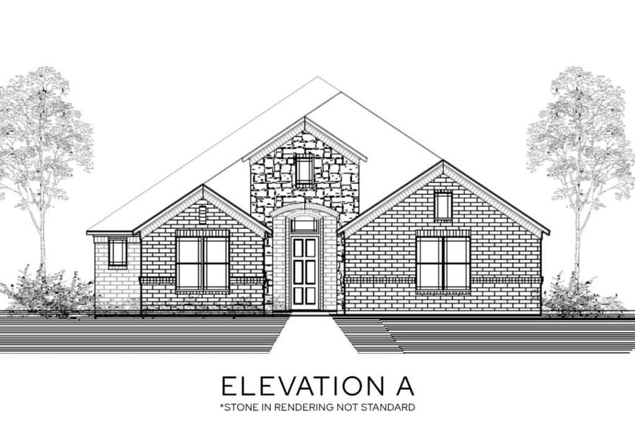 Representative rendering of the exterior for the The Stratford by Lillian Custom Homes (Image 3). Representative rendering of the exterior for the The Stratford by Lillian Custom Homes (Image 3).