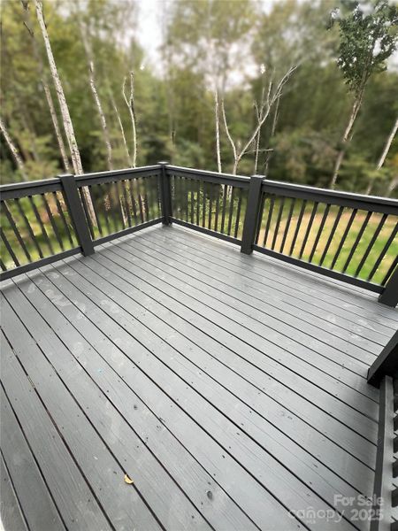 Exterior details and patio area of a home in , Hickory (Image 3).