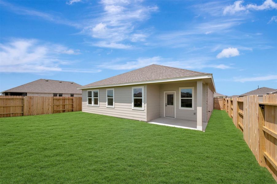 Paaceful backyard