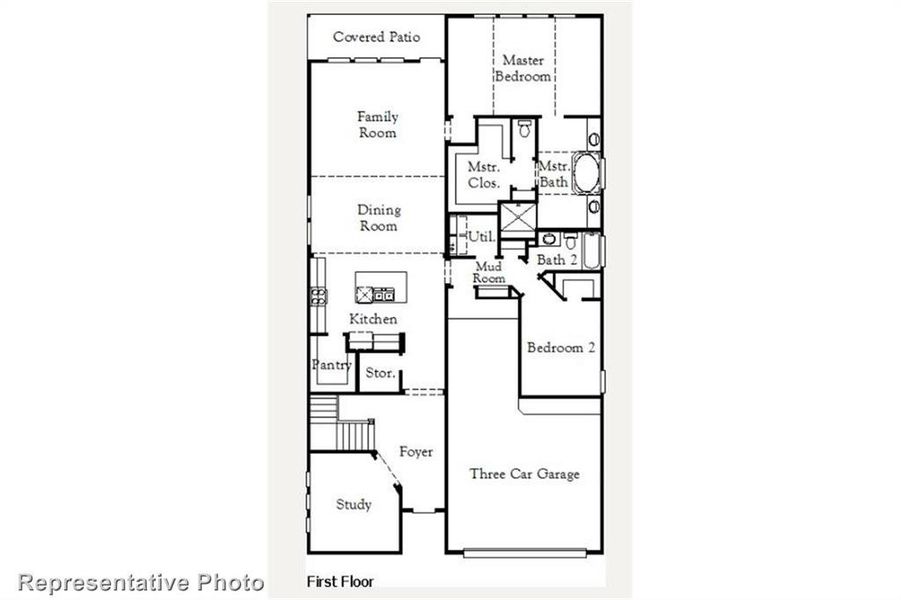 Easton First Floor Plan
