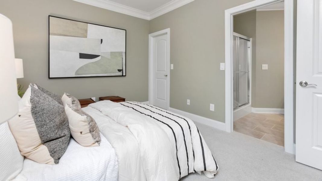 Furnished interior view inside a new home in Preserve at Carriage Cove, Oak Ridge (Image 37).