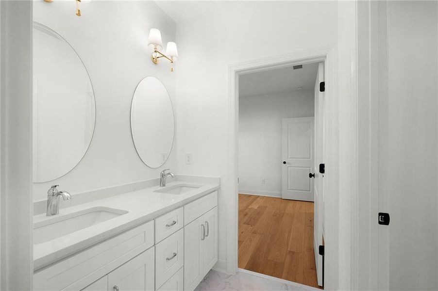 Furnished interior view inside a new home in , Calhoun (Image 10).