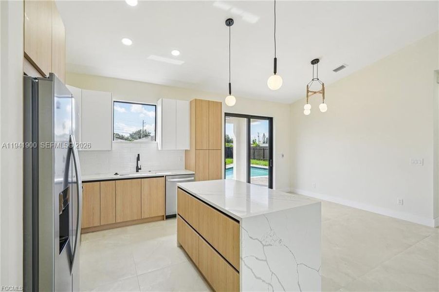 Furnished interior view inside a new home in , Cape Coral (Image 11).