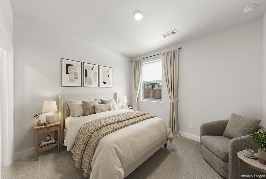 Furnished interior view inside a new home in Woodbridge Villas, Wylie (Image 10).