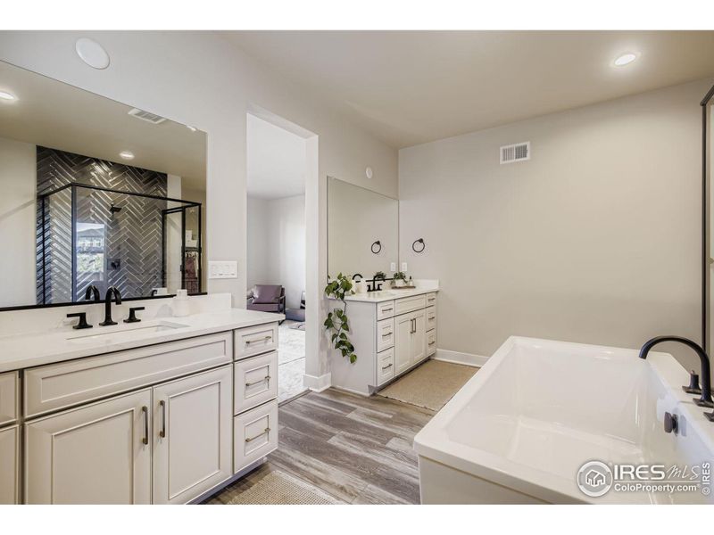 Furnished interior view inside a new home in , Timnath (Image 16).