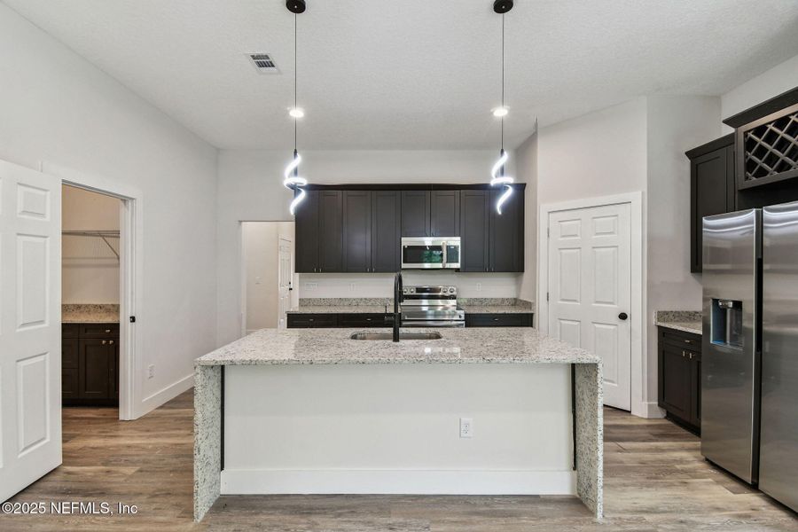 Furnished interior view inside a new home in , Jacksonville (Image 5). Furnished interior view inside a new home in , Jacksonville (Image 5).