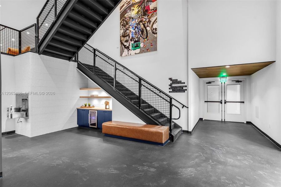 Furnished interior view inside a new home in , Miami (Image 17).