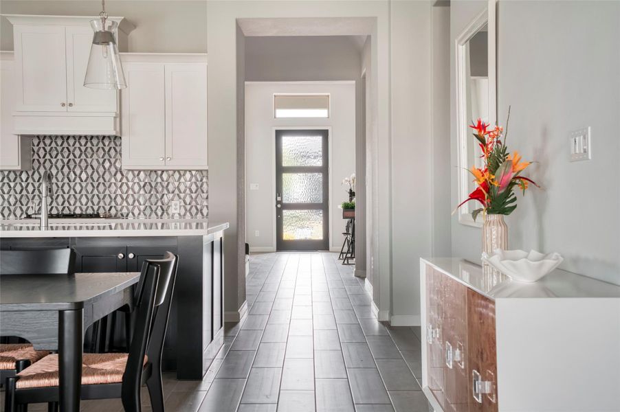 Furnished interior view inside a new home in Fulbrook on Fulshear Creek 50', Fulshear (Image 3). Furnished interior view inside a new home in Fulbrook on Fulshear Creek 50', Fulshear (Image 3).