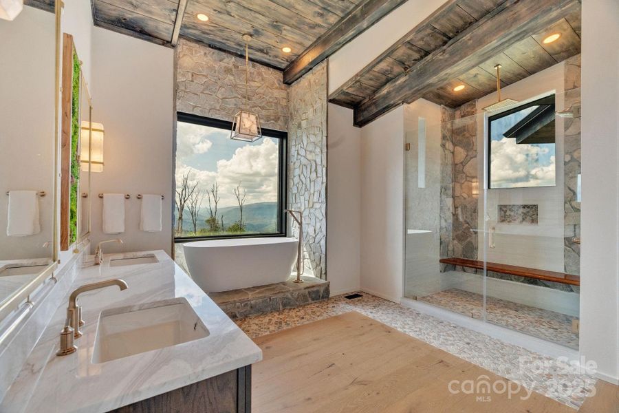 Furnished interior view inside a new home in , Banner Elk (Image 7).