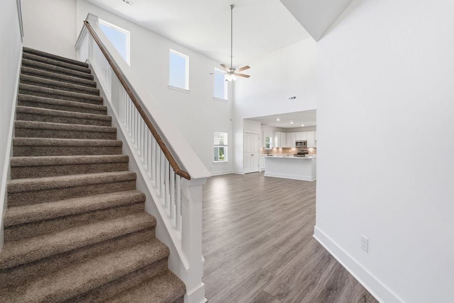Spacious, unfurnished interior of a new home in Brush Creek, Fairview (Image 24). Spacious, unfurnished interior of a new home in Brush Creek, Fairview (Image 24).