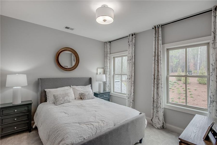 Furnished interior view inside a new home in Laurel View, Suwanee (Image 16).