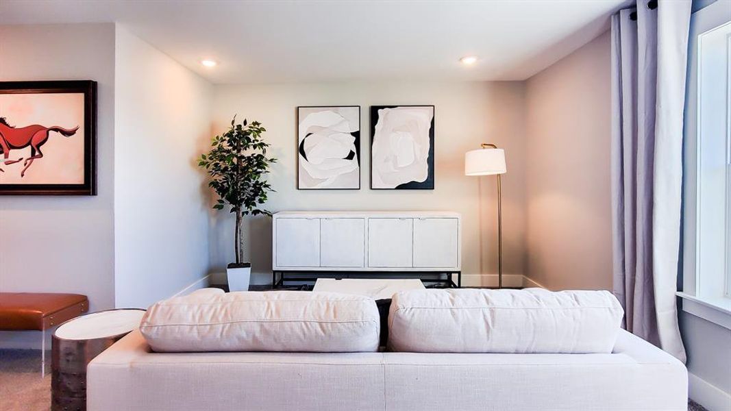 Furnished interior view inside a new home in , Princeton (Image 16).