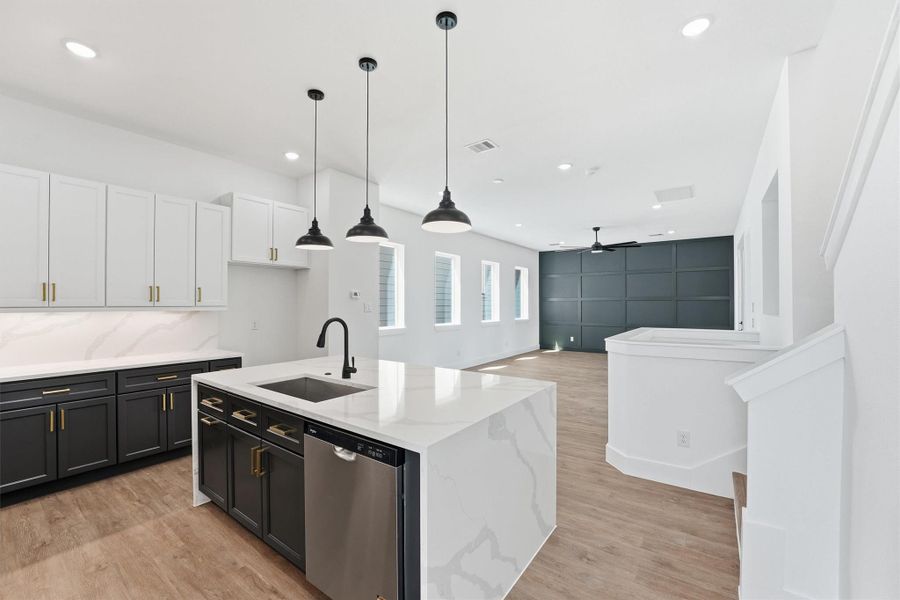 Furnished interior view inside a new home in , Houston (Image 5).