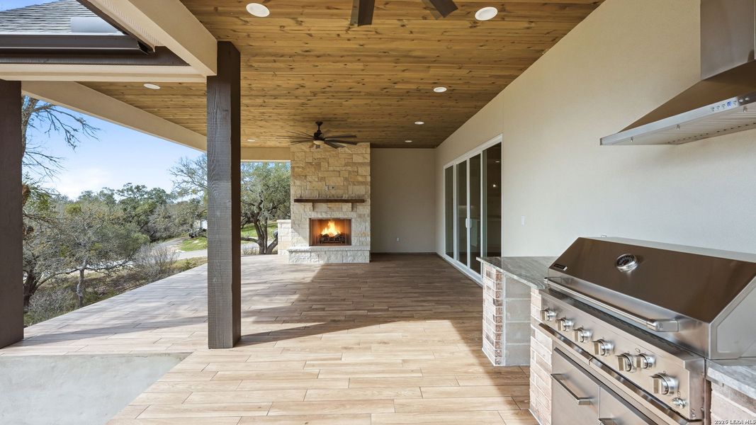 Exterior details and patio area of a home in , New Braunfels (Image 3). Exterior details and patio area of a home in , New Braunfels (Image 3).