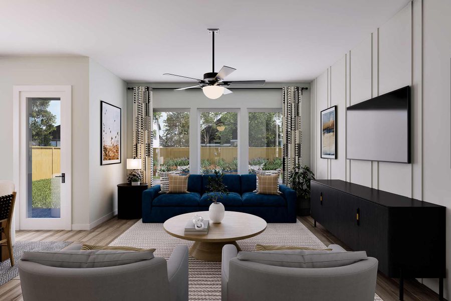 The Willow - Family Room