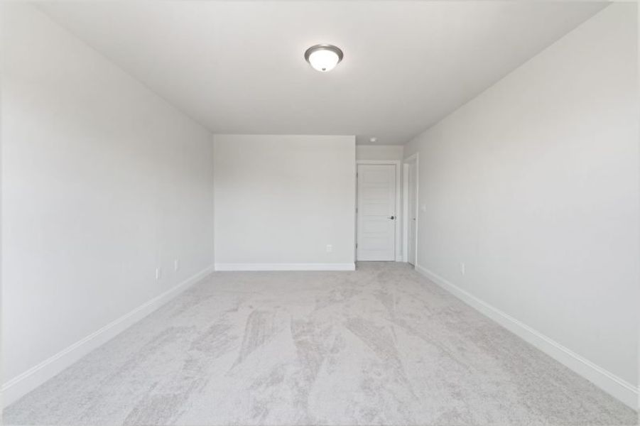 Representative unfurnished interior of a home built from the Hampton by Keystone Homes NC in Preserve at Carriage Cove, Oak Ridge (Image 90).