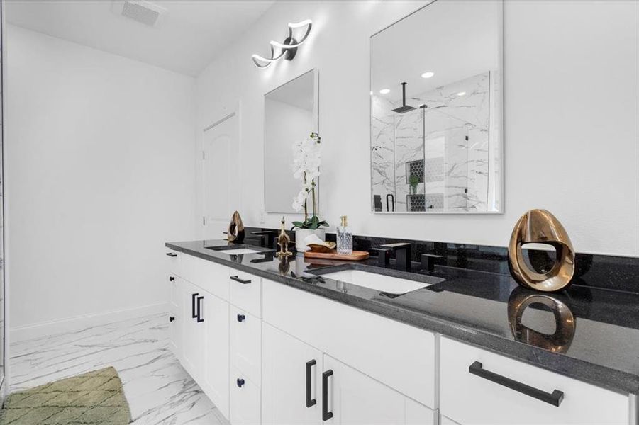 Furnished interior view inside a new home in , Sherman (Image 12).