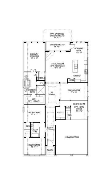 View of home floor plan